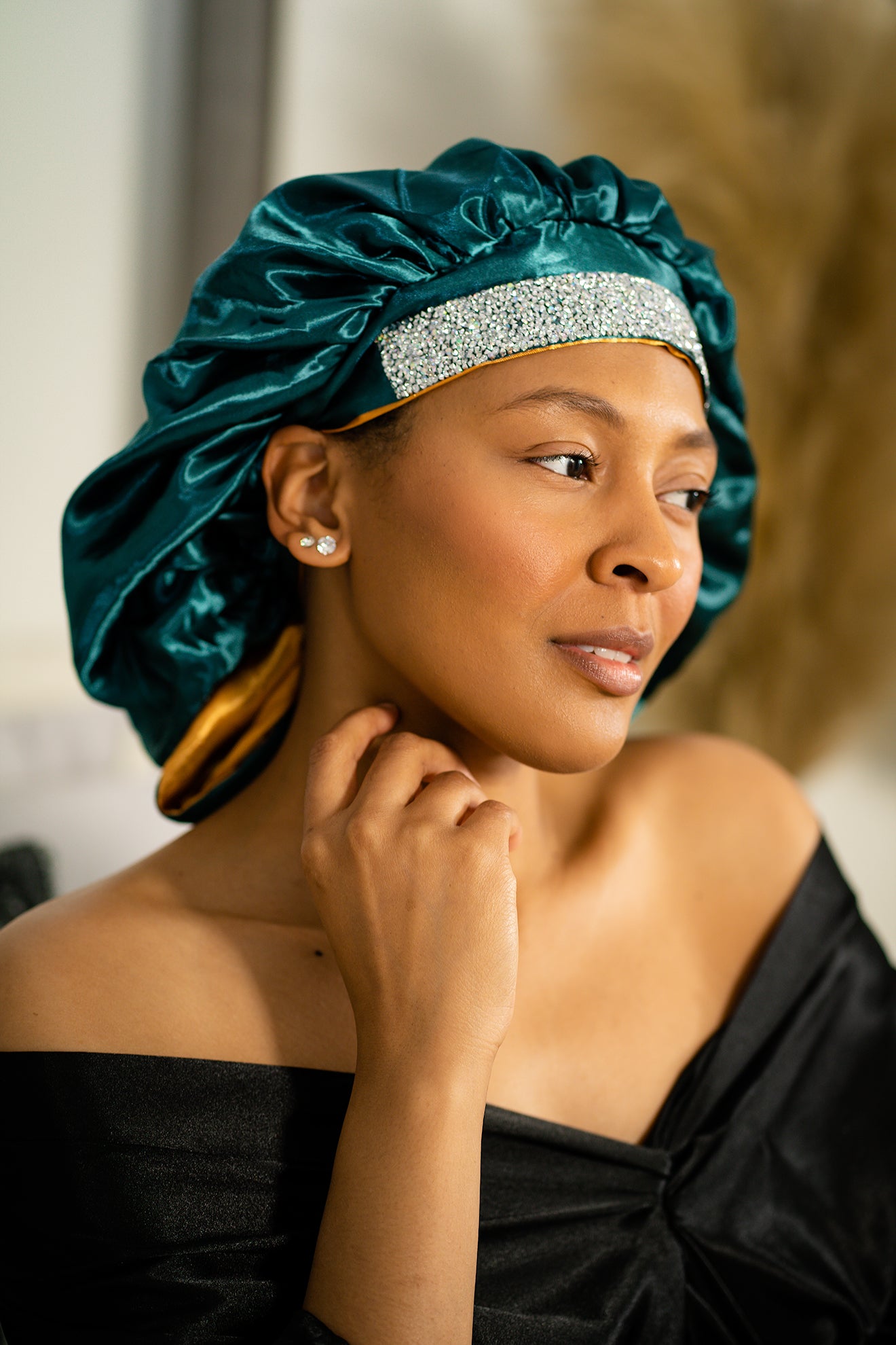 The Emerald Elegance - Baybee Bonnet